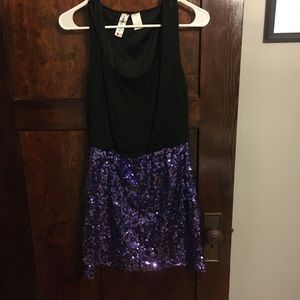 Sequin Skirt Dress